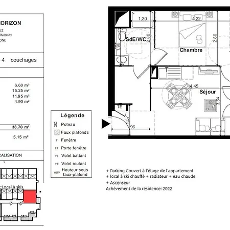 Appartement Sur Valberg Dans Residence Neuve Proche Centre Exterior foto